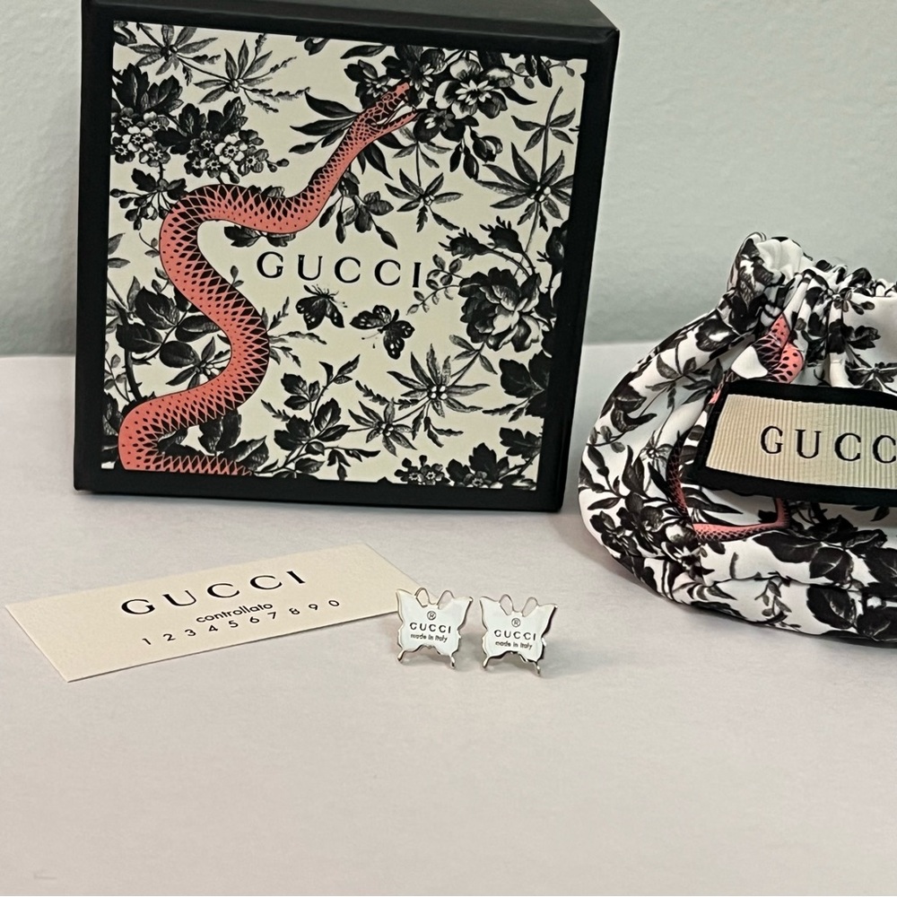 Make an Offer! Authentic Gucci Butterfly Earrings